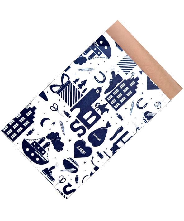 Voordeelpakket sint | van/voor kaartjes, cadeauzakjes, kraftzakjes - Afbeelding 4