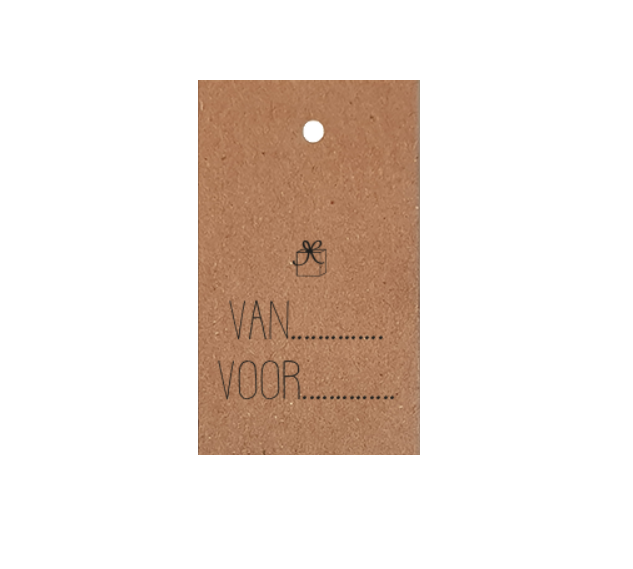 Voordeelpakket sint | van/voor kaartjes, cadeauzakjes, kraftzakjes - Afbeelding 6