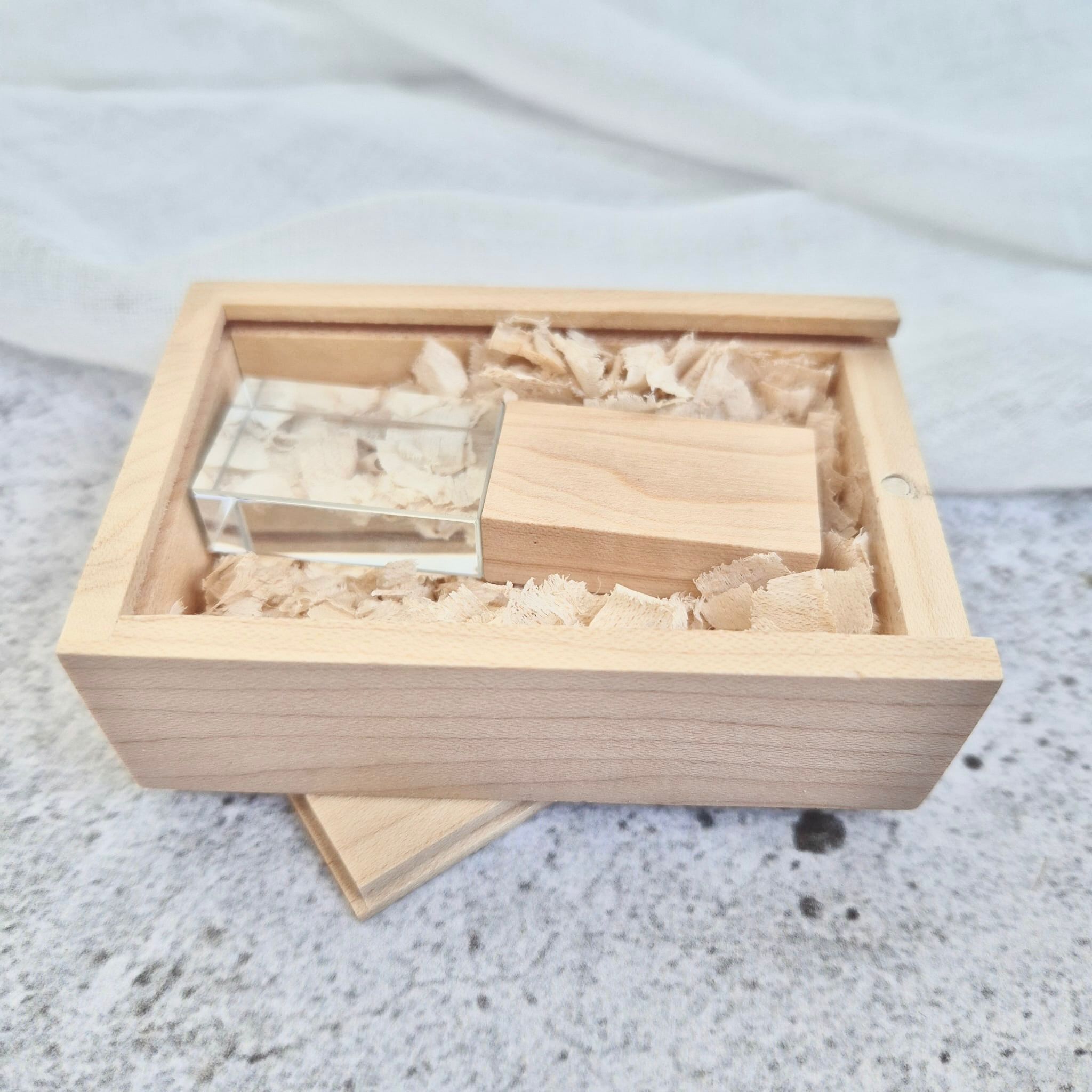 USB stick glas in doosje - Afbeelding 5