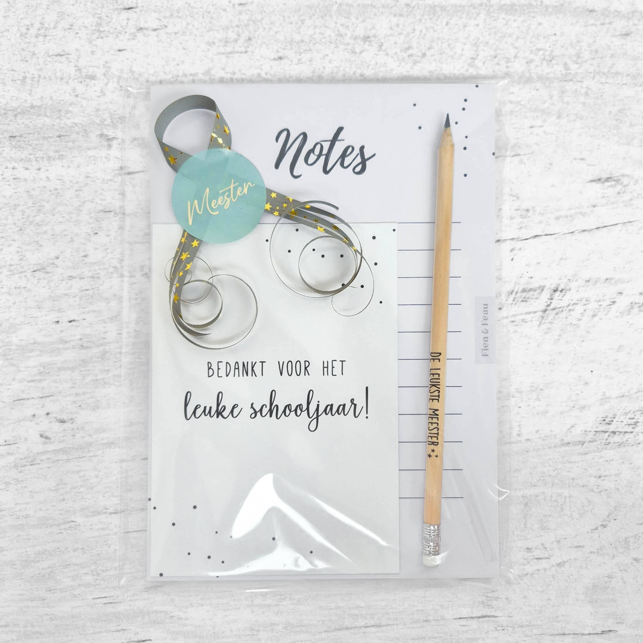 Cadeaupakketje voor de meester 2
