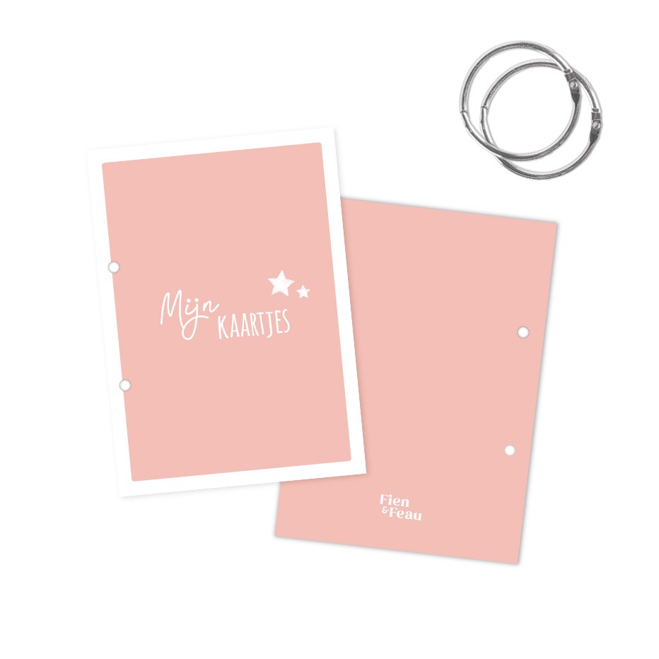 Mijn kaartjes - roze